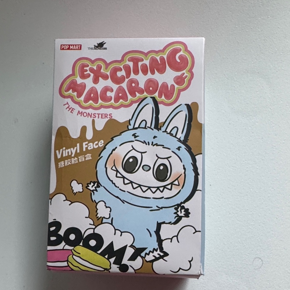 Labubu Exciting Macaron Vinyl Face Toy